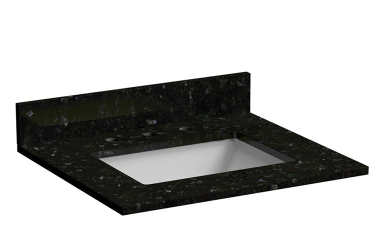 Vanitytop Granite Emerald Peal Polished